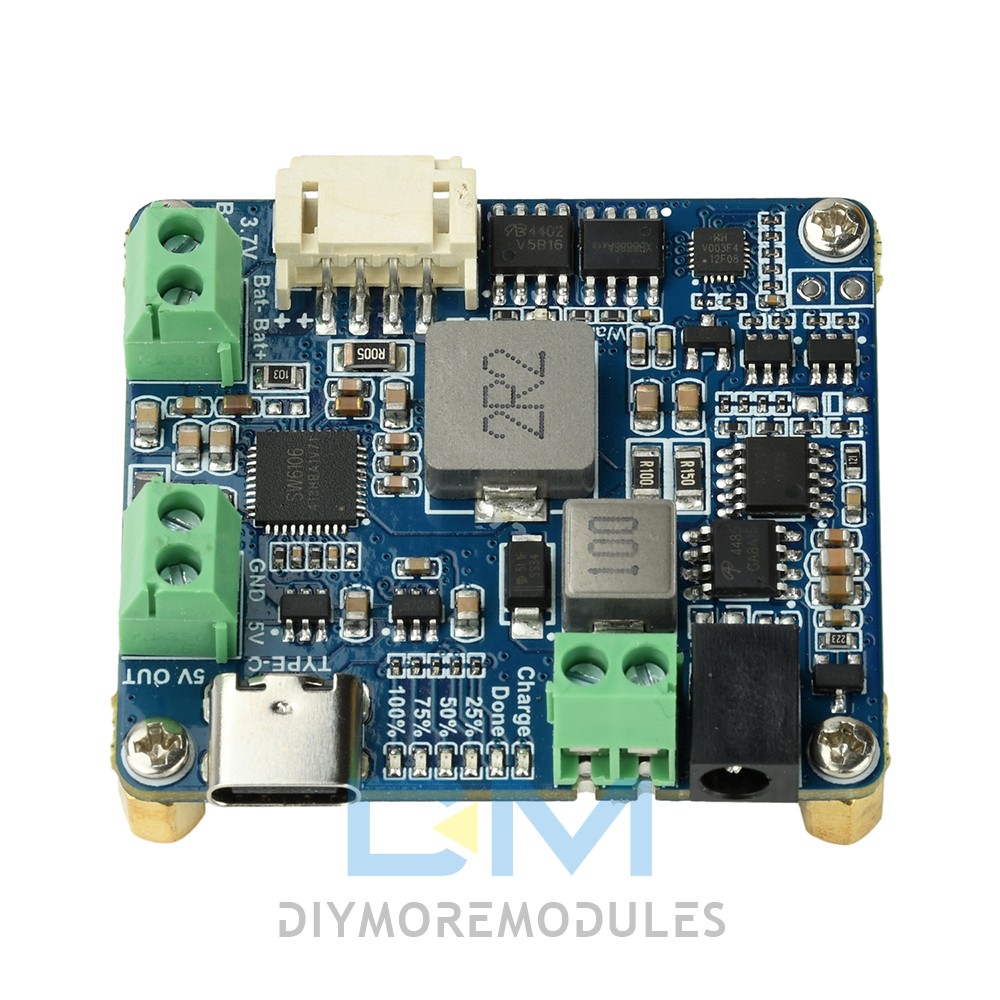6-24V Solar Panel Power Management Module 5V 3A MPPT PD QC FCP SFCP Type-C