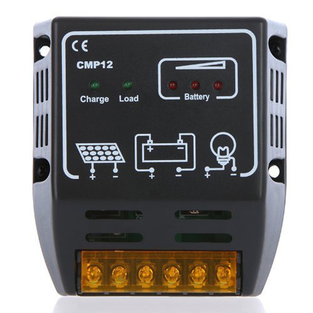 12 V Solar Panel Kit Controller Photovoltaic Voltage Regulator Lcd Display