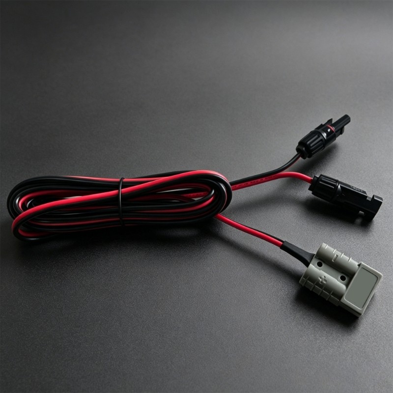 Plugs SB50 Plugs to Solar Panel Wire 12AWG PVC Coated Copper Cable for Marine