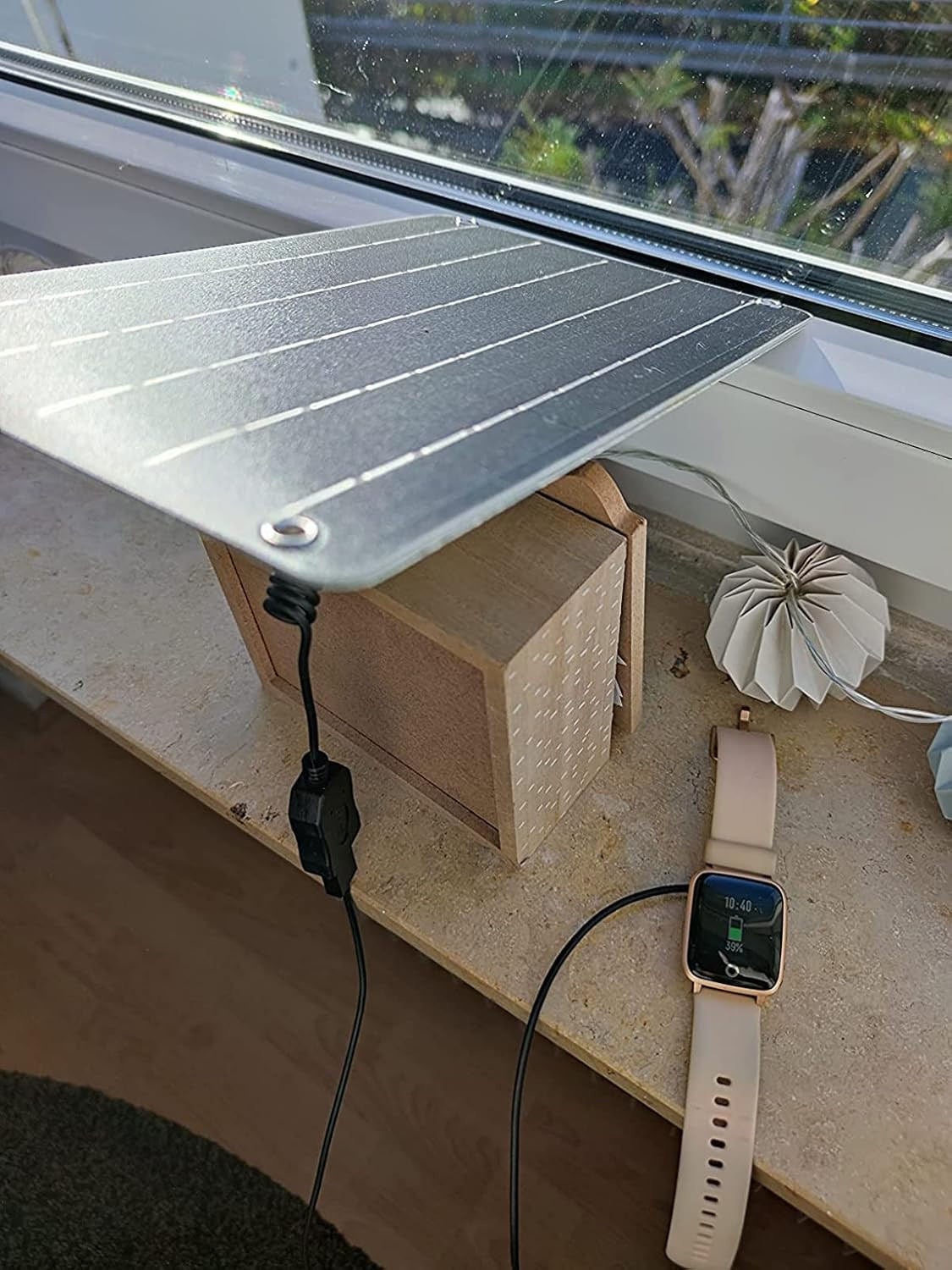 6W Mini USB Solar Panel, IP67 Waterproof Monocrystalline Module DIY Kit with PET