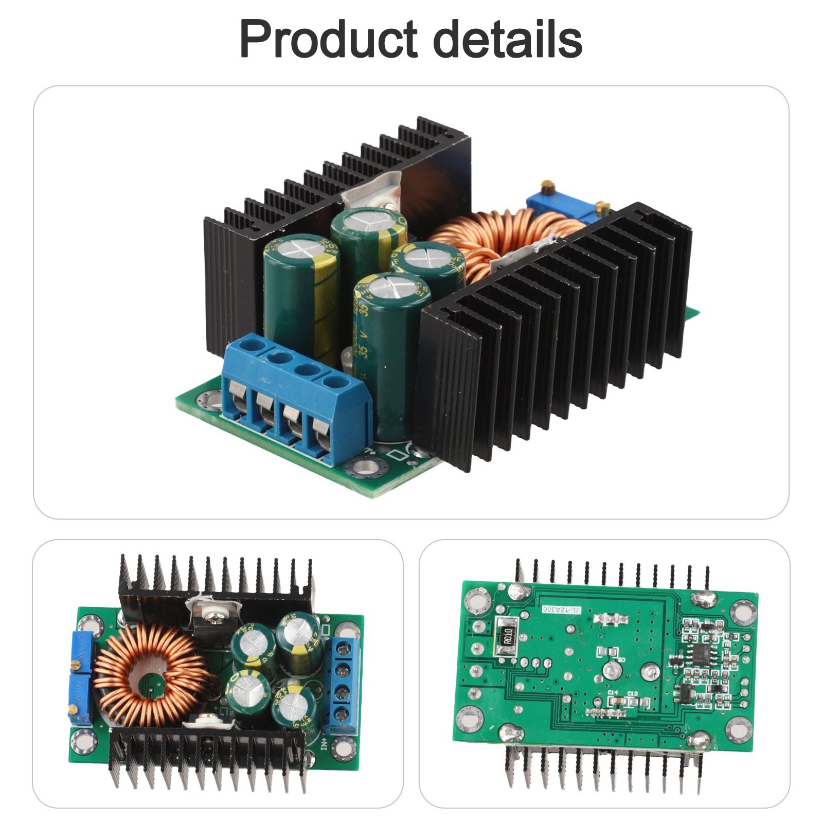 Steady Output 300W 12A Adjustable DCDC Constant Current Voltage Module