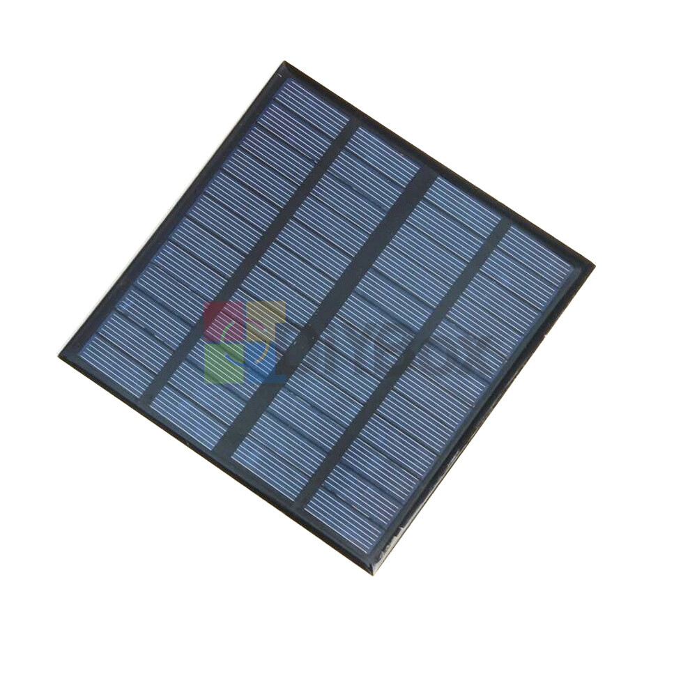 Mini Mono Solar Panel Small Solar Cell PV Module Charger 0.5V-12V 100mA-300MA
