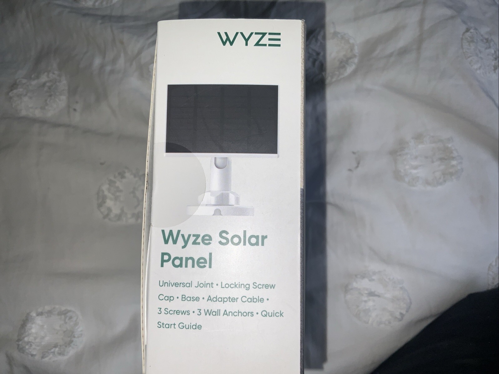 Wyze Solar Panel Continuous Power 2.5W 5V Compatible With Wyze Cam Outdoor