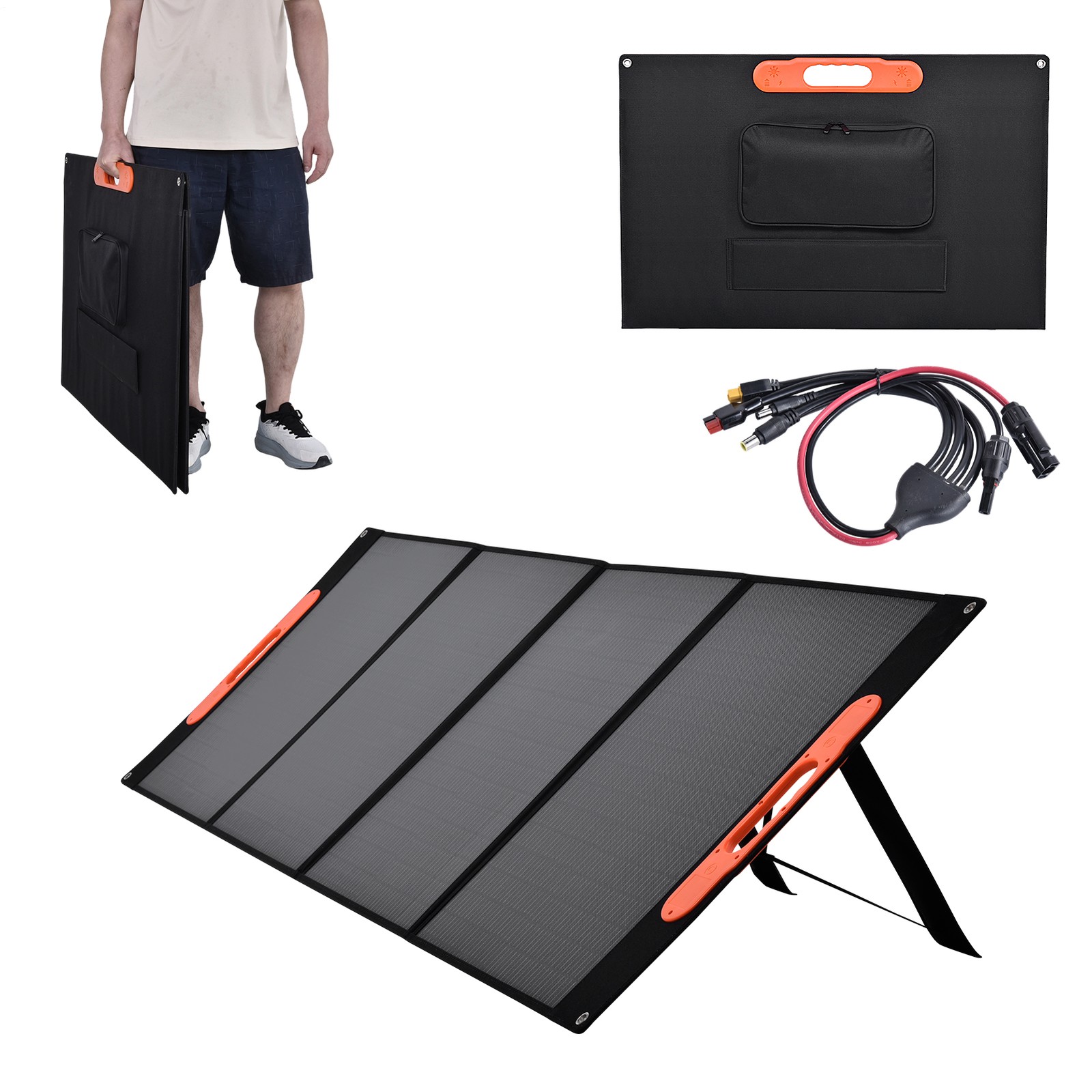 39.8V 400W Solar Panel Kit Portable Foldable Charger for Power Station