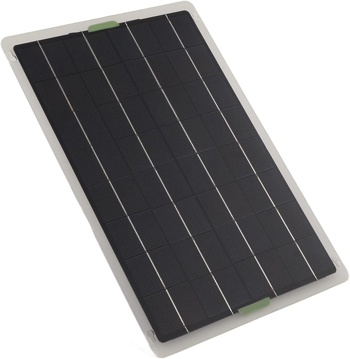20W 12V Solar Panel Portable Solar Battery Charger Maintainer with Dual USB