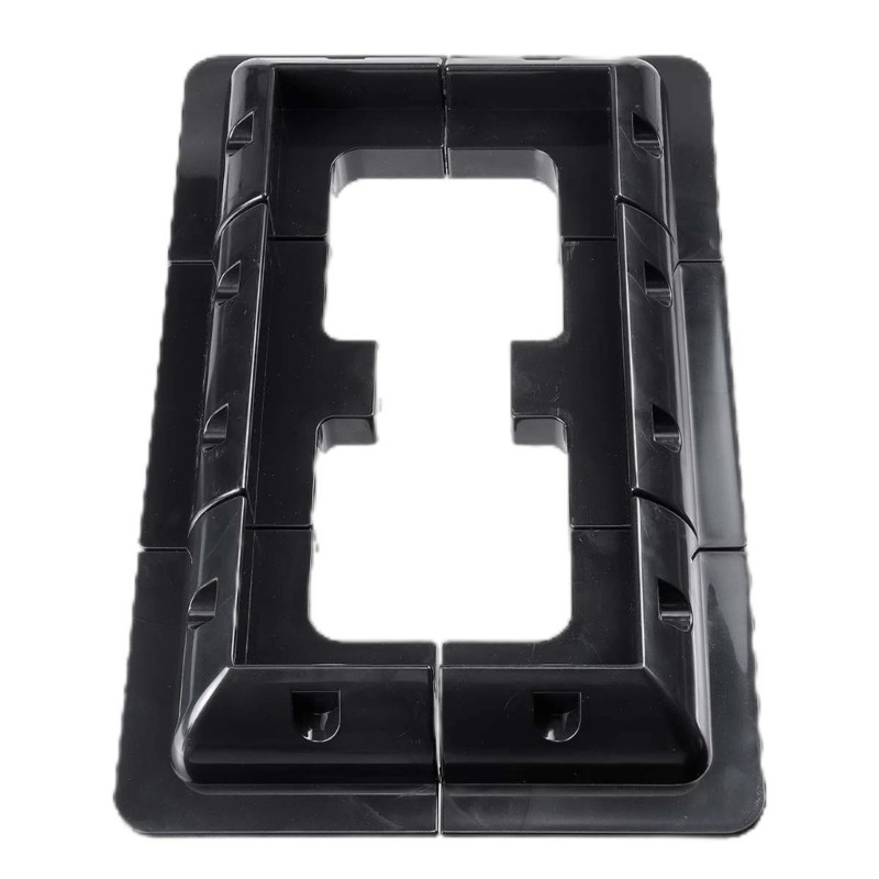 No Drill Solar Panel Mount Brackets ABS Corner Bracket Kit Support Kit