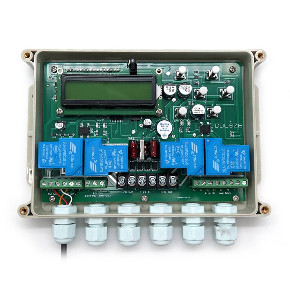 NEW Dual-Axis Sun Automatic Tracking Controller Automatic Solar Tracking System