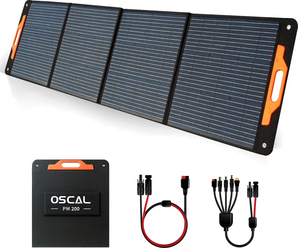 Blackview OSCAL 200W / 400W Solar Panel Kit Foldable Off Grid for Outdoor RVs