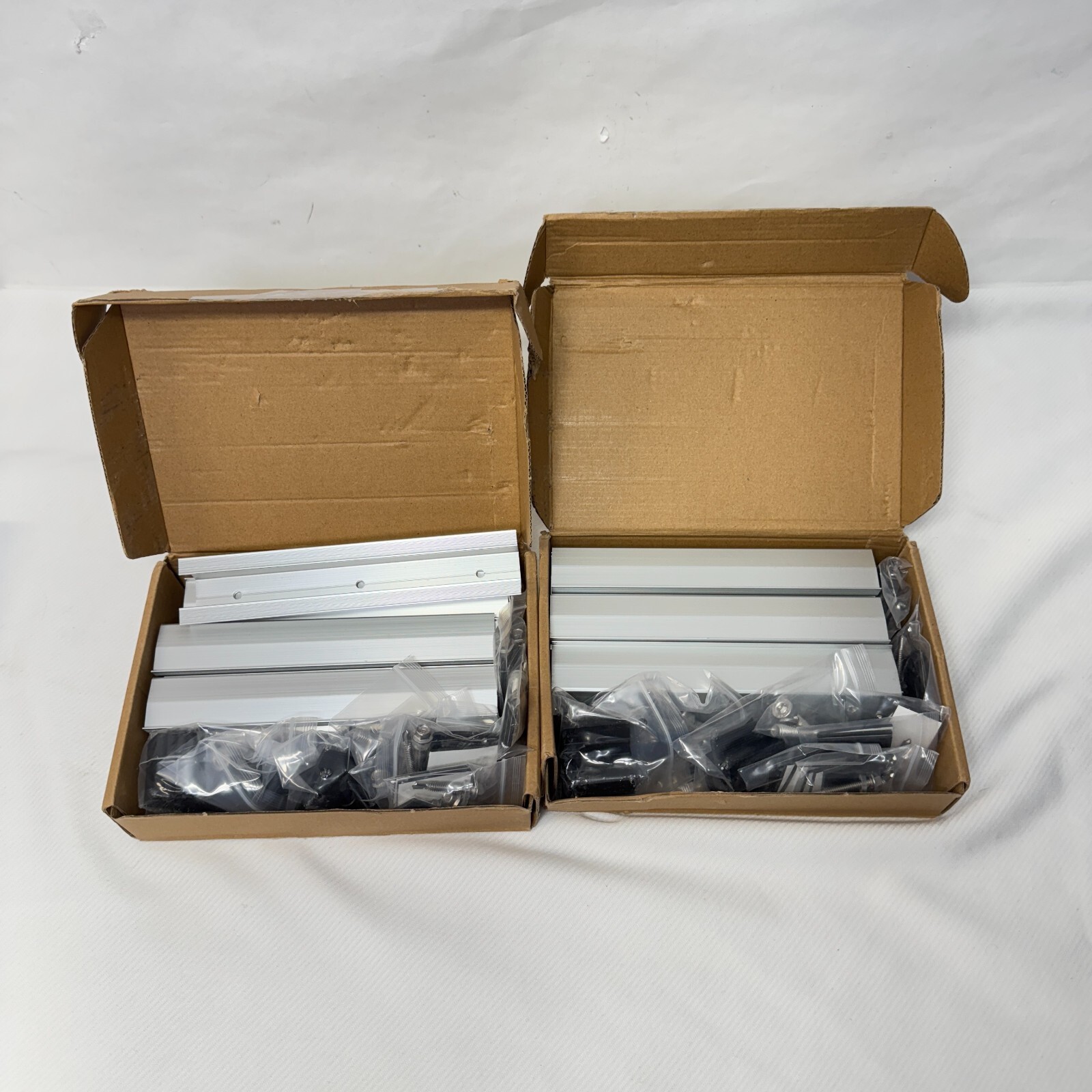 Solar Panel Bracket Kit, 12 Pcs Aluminium Mounting Rail 30mm/35mm Include