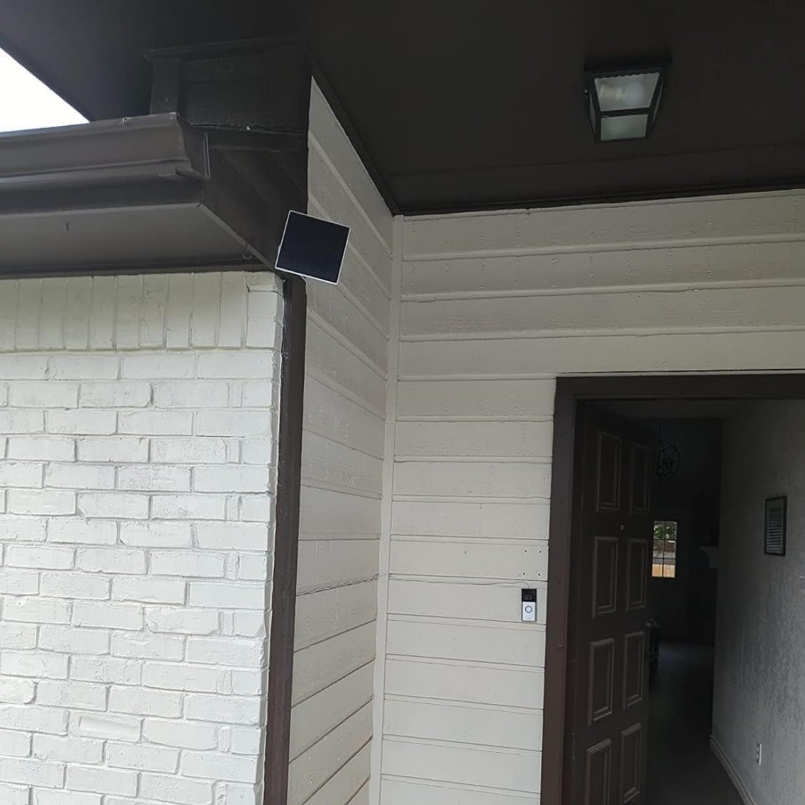 Solar Power Panel 4W for Ring Battery Video Doorbell with 360 Degree Bracket