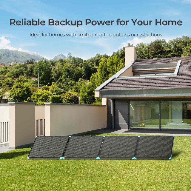 Renogy Solar Panel 400W Foldable Solar Waterproof For RV Off-Grid Refurbished