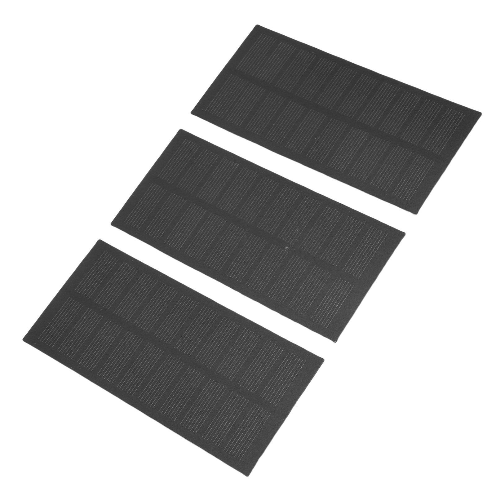 3Pcs Mini Solar Panel Charger 1.3W Monocrystalline PET For Battery Mobile P RCNR
