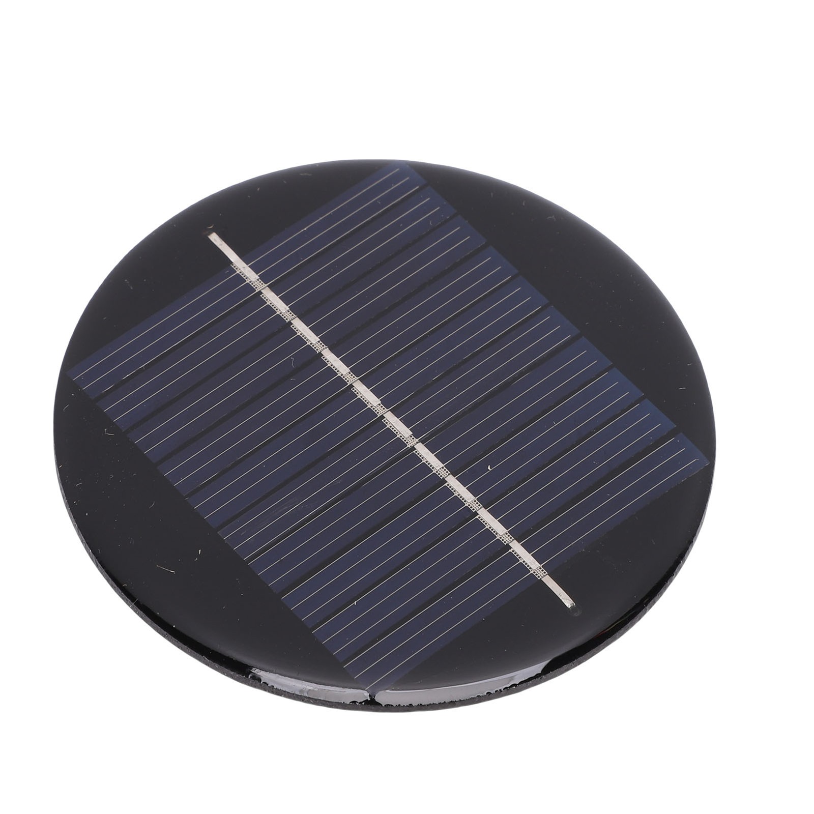 5pcs Round Monocrystalline Silicon Solar Panel For Small Devices PWJM
