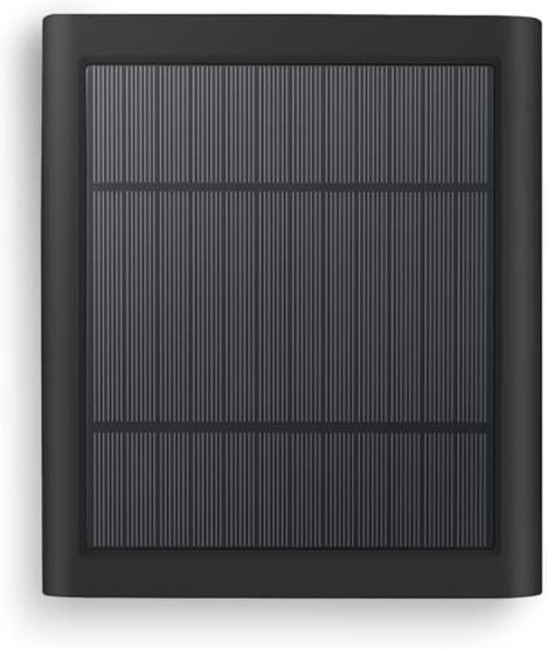 Paodekua 1 Pack 4W Solar Charger for Ring Spotlight & Stick Up Black 1Pack