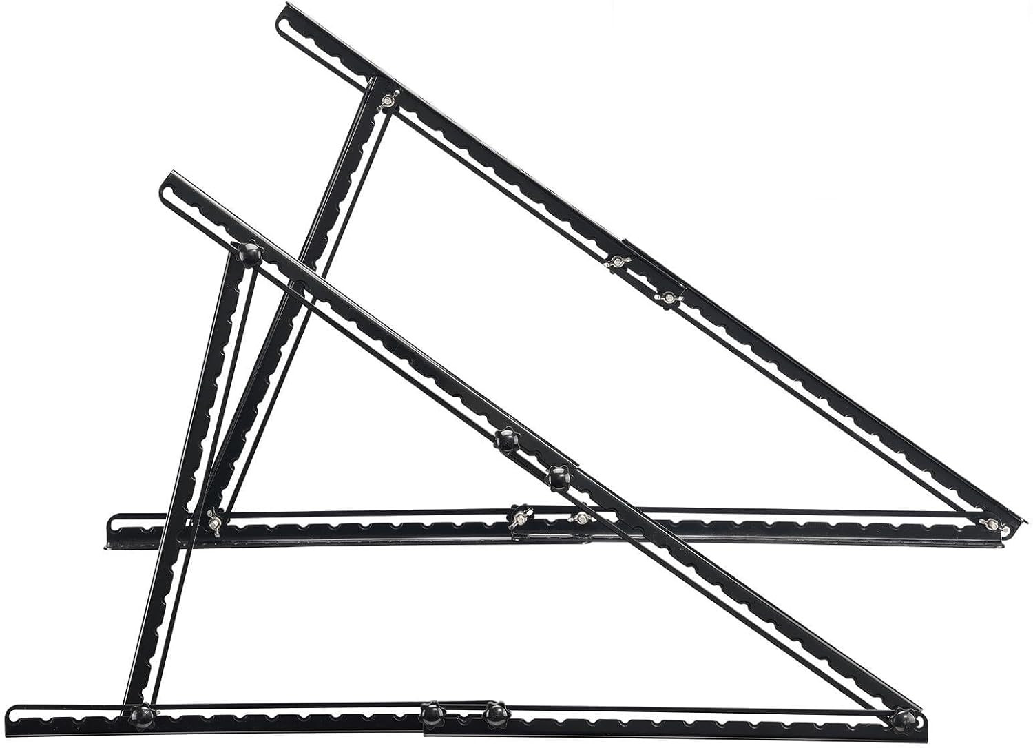 Solar Panel Mount Brackets 32″, Tilt Mount with Foldable Legs, 0 to 90° Angle Ad