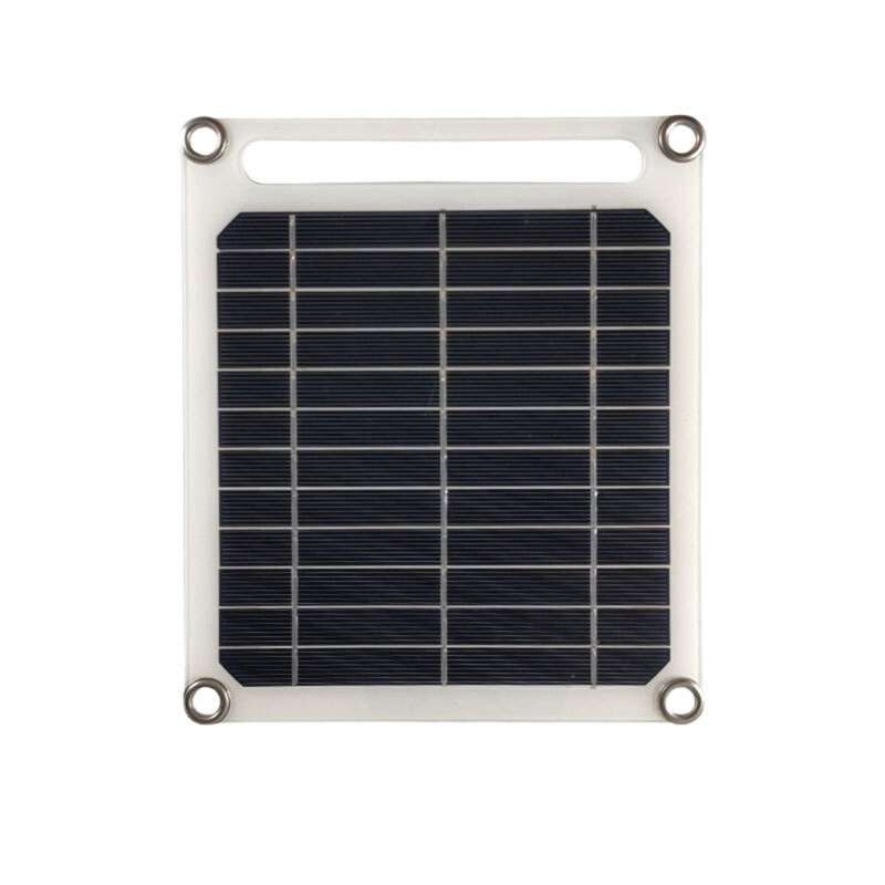 New Portable Solar Panel Multipurpose Solar Powered Fan Outdoor 6W Solar Charger