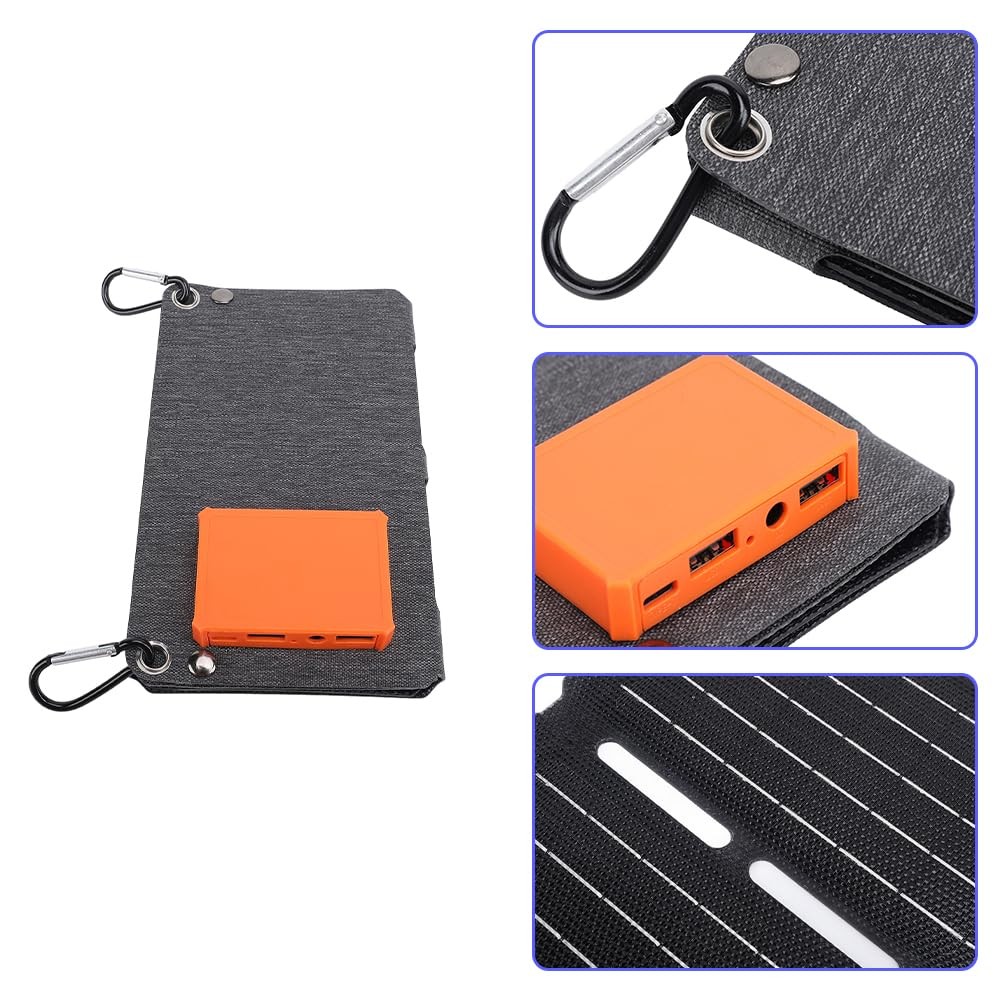 40W Foldable Solar Panel Charger, Portable Power Renewable Energy Charger Pho…