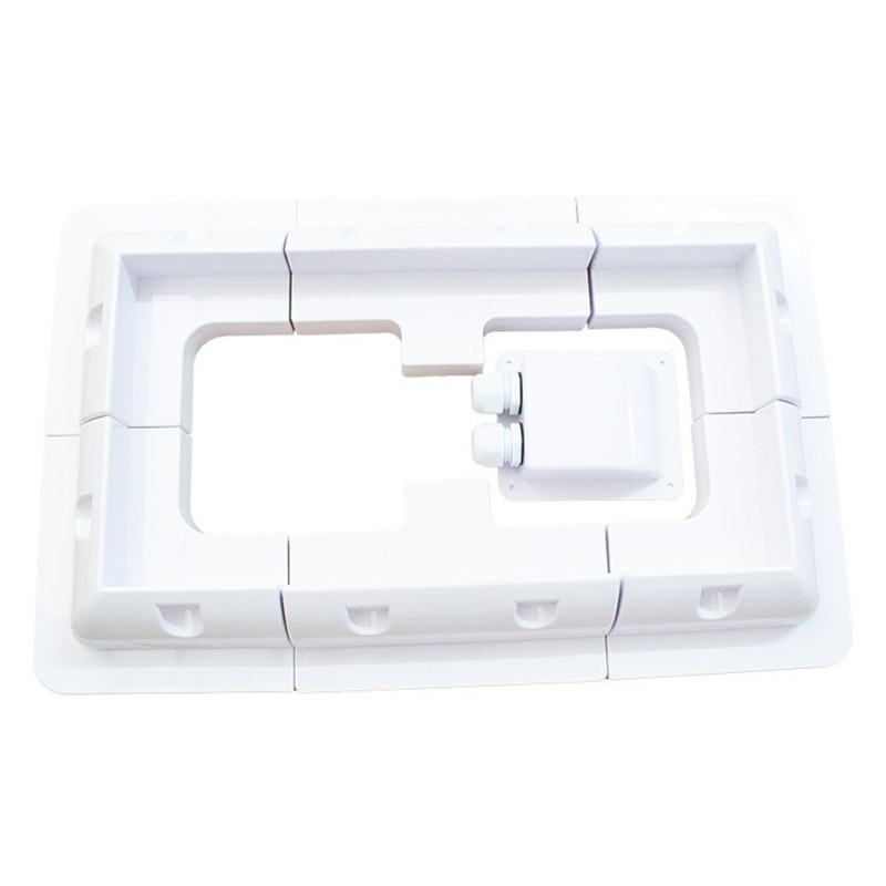 Wire Box ABS Supporting Holder for Caravans for Camper Yacht Motorhome