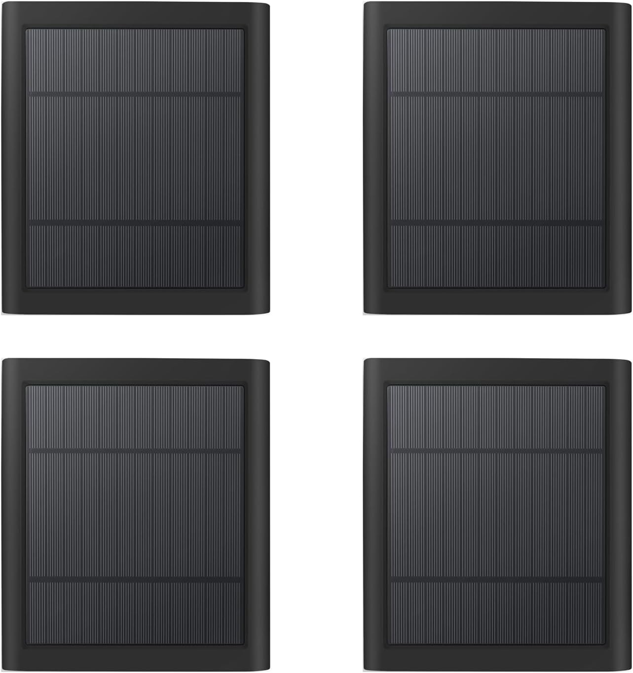 1 Pack 4W Solar Charger Ring Spotlight & Stick Up Outdoor Cam Black High