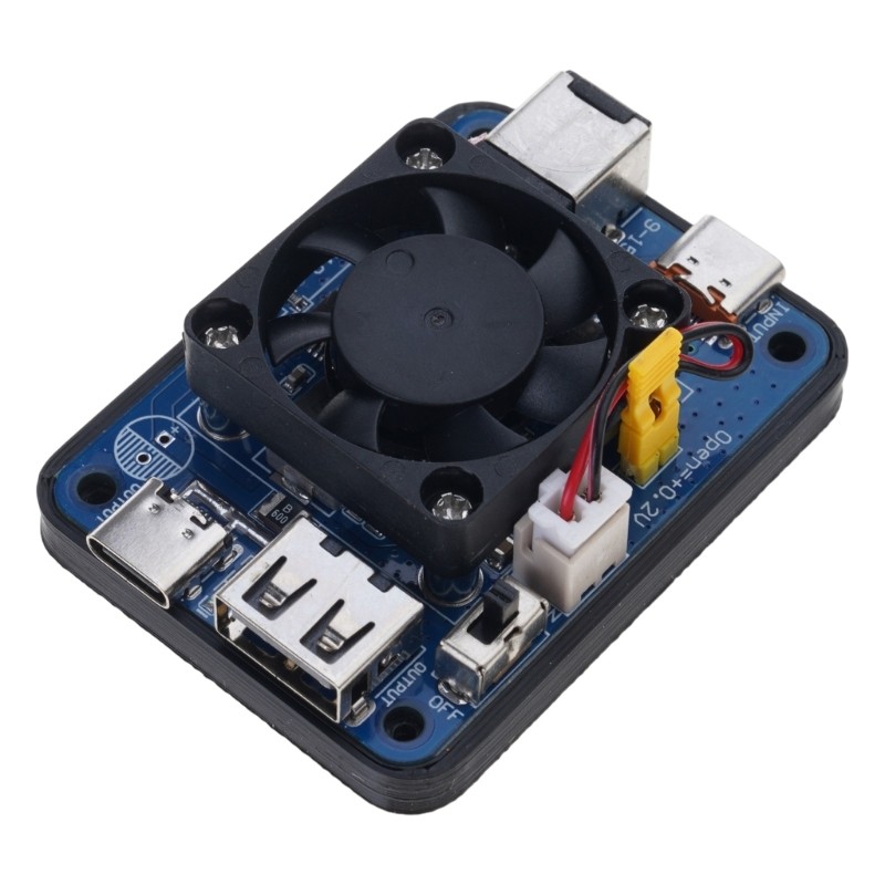 Compact 5V5A PD Power Module for RPI 5 Development Boards and Soft Router