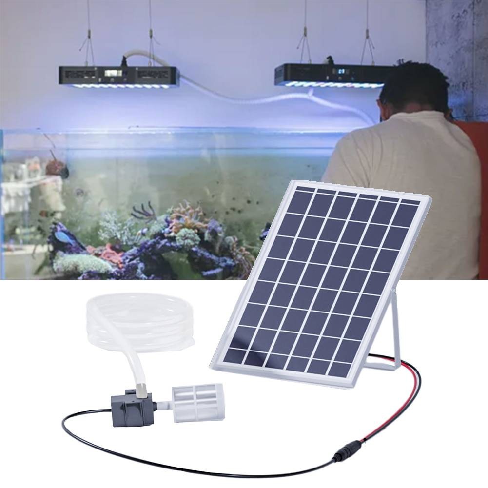 Efficient Solar Powered 12V Water Pump 9V10W for Aquatic and Garden Use