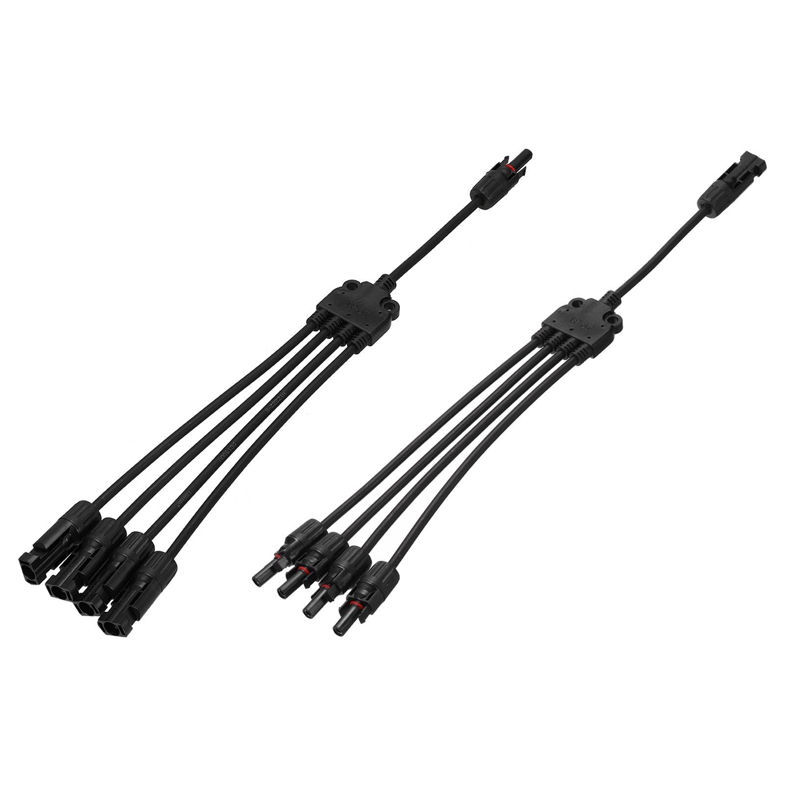 Solar Panel Connector Y Branch 4 to 1 Parallel Solar Panel Splitter 4 Way 1Set