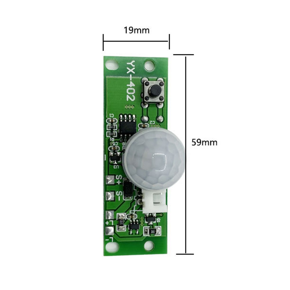 3.7V Solar Circuit Board with Infrared Human Body Induction for Outdoor Lights