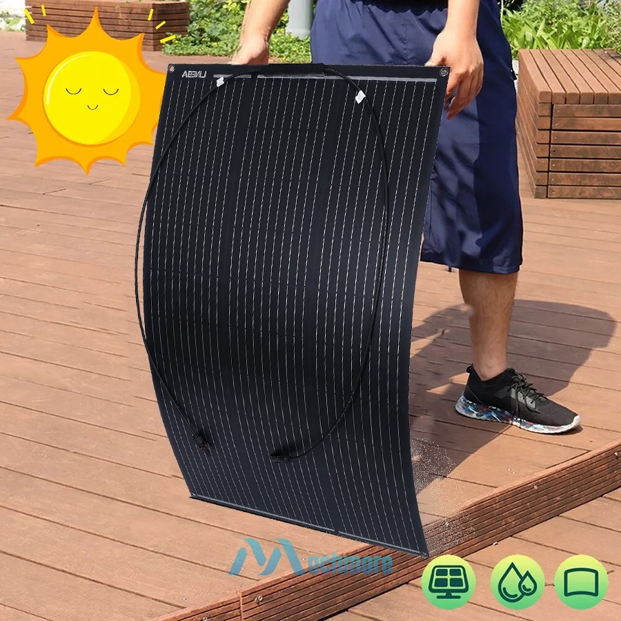 200W Watt Mono Solar Panel 18V Battery Charging Home Off-Grid RV Car Boat Power