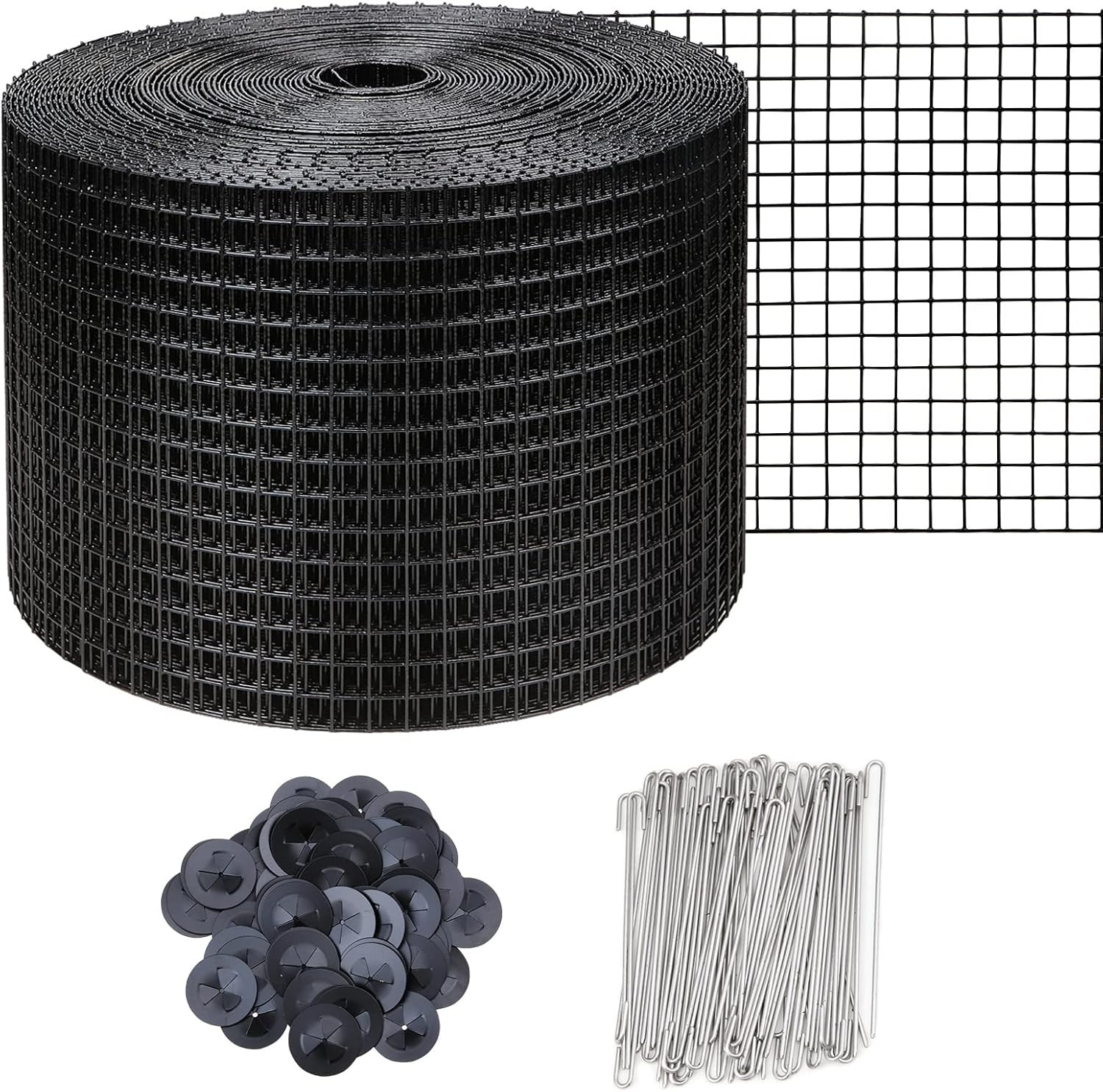 6In X 100Ft Solar Panel Bird Guard,Solar Panel Roof Protection Net 1/2Inch Mesh