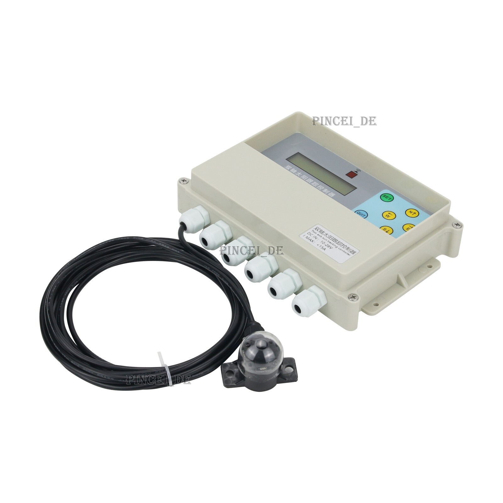 NEW Dual Axis Solar Tracker Controller Automatic Solar Tracking Remote Control