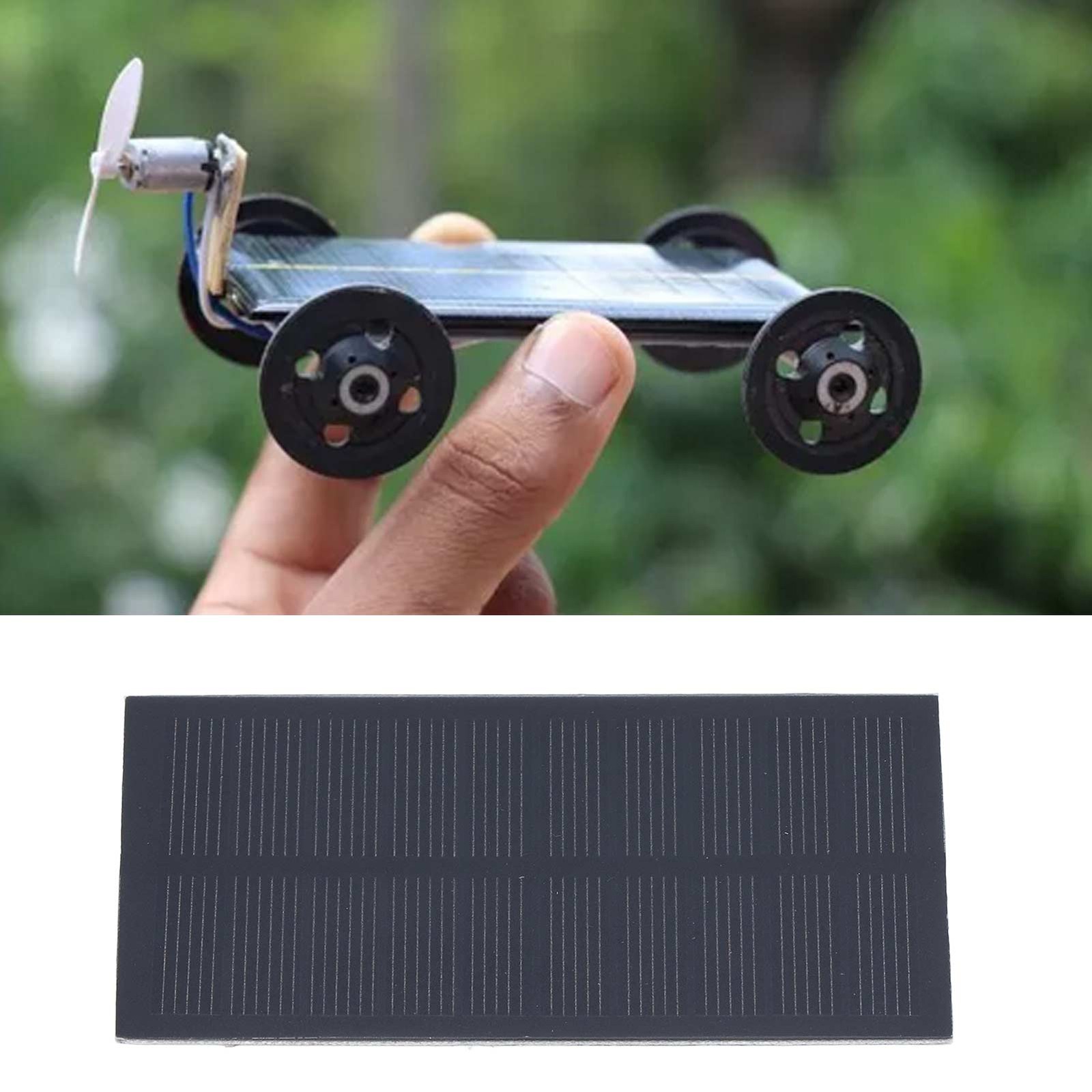 1W Small Solar Panel Monocrystalline Silicon Portable Solar Cell Module For Char