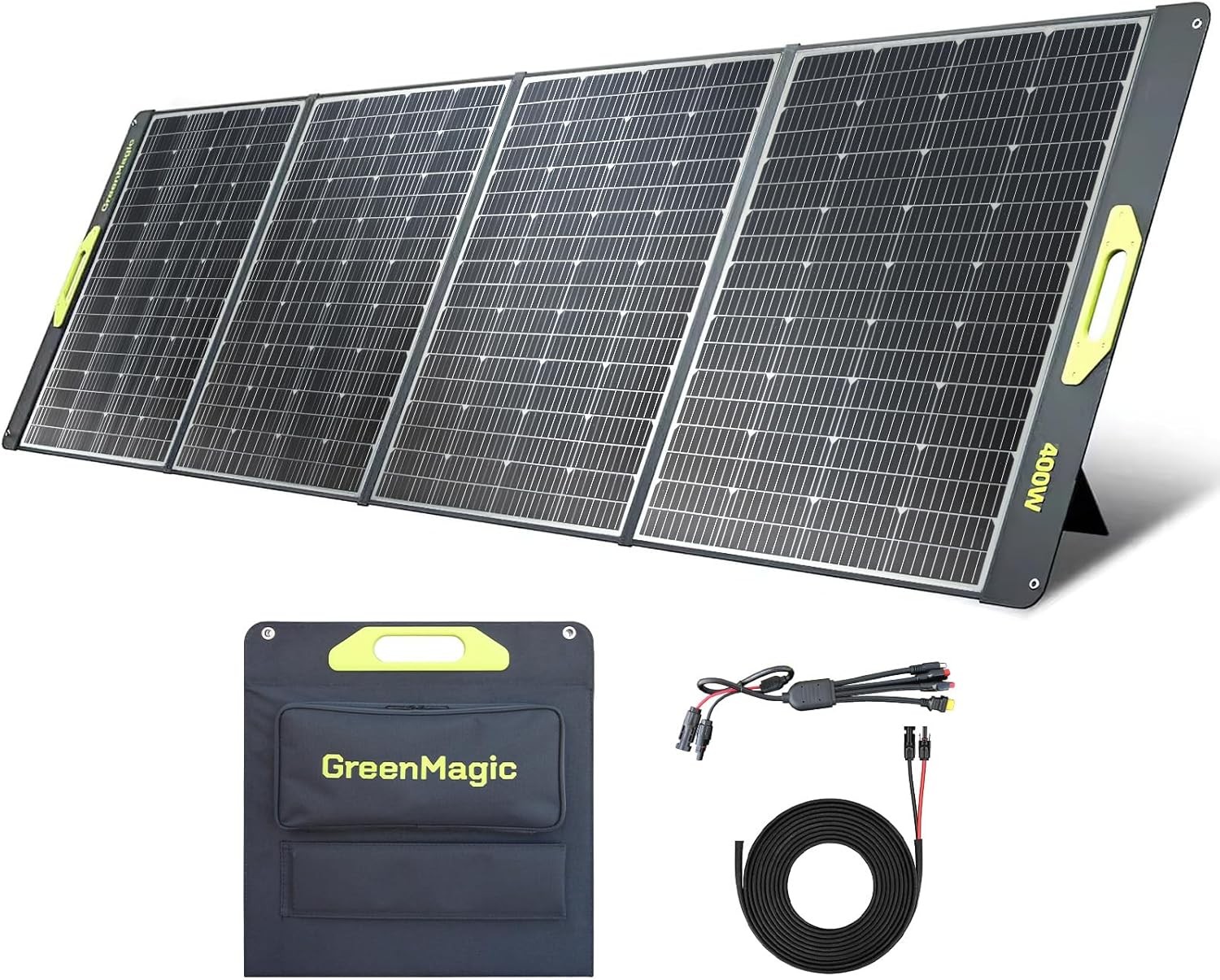 Greenmagic 400W Portable Solar Panel 39V Foldable