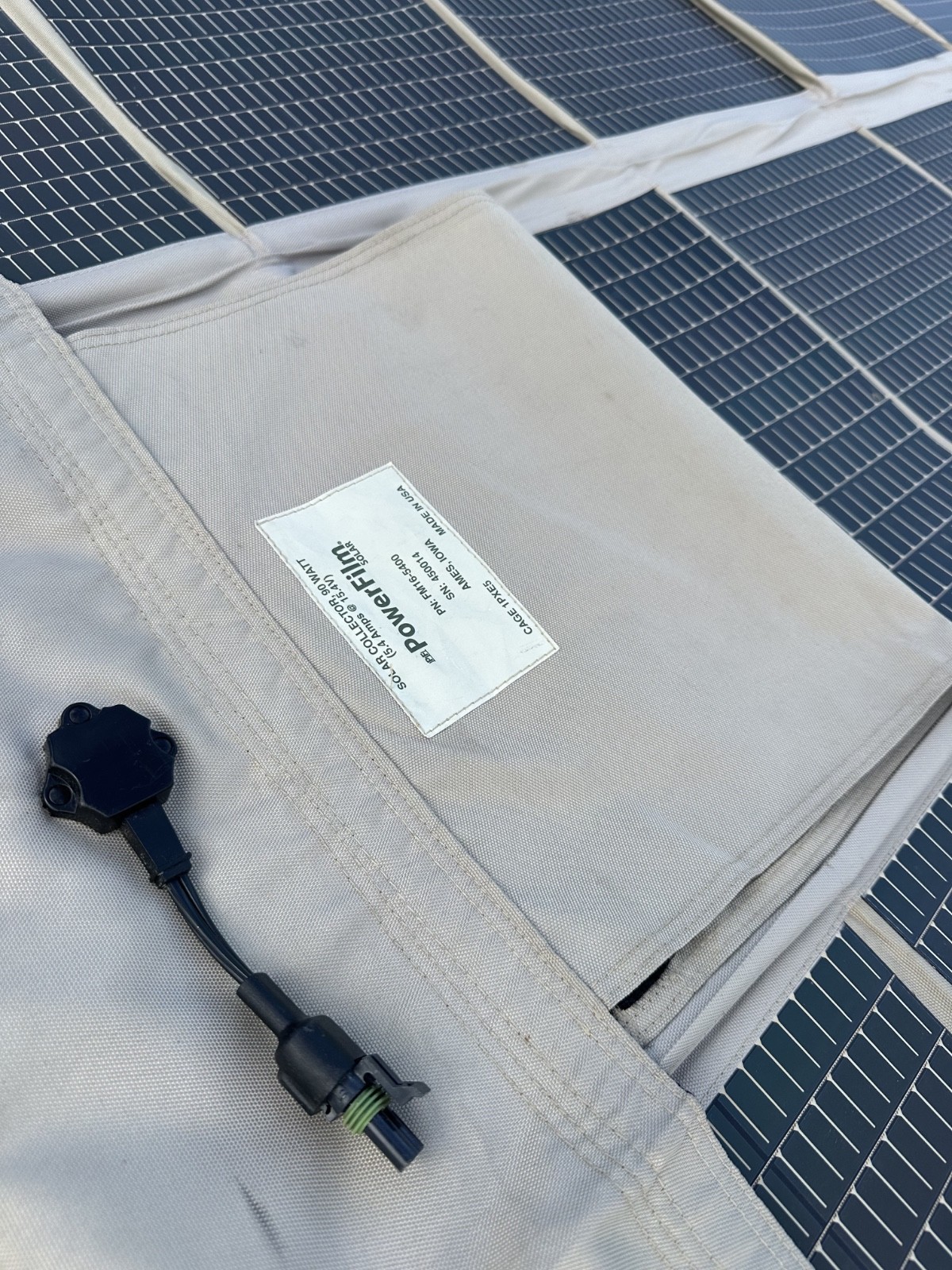PowerFilm 90W 12V Foldable Amorphous Silicon Solar Panels – Tan