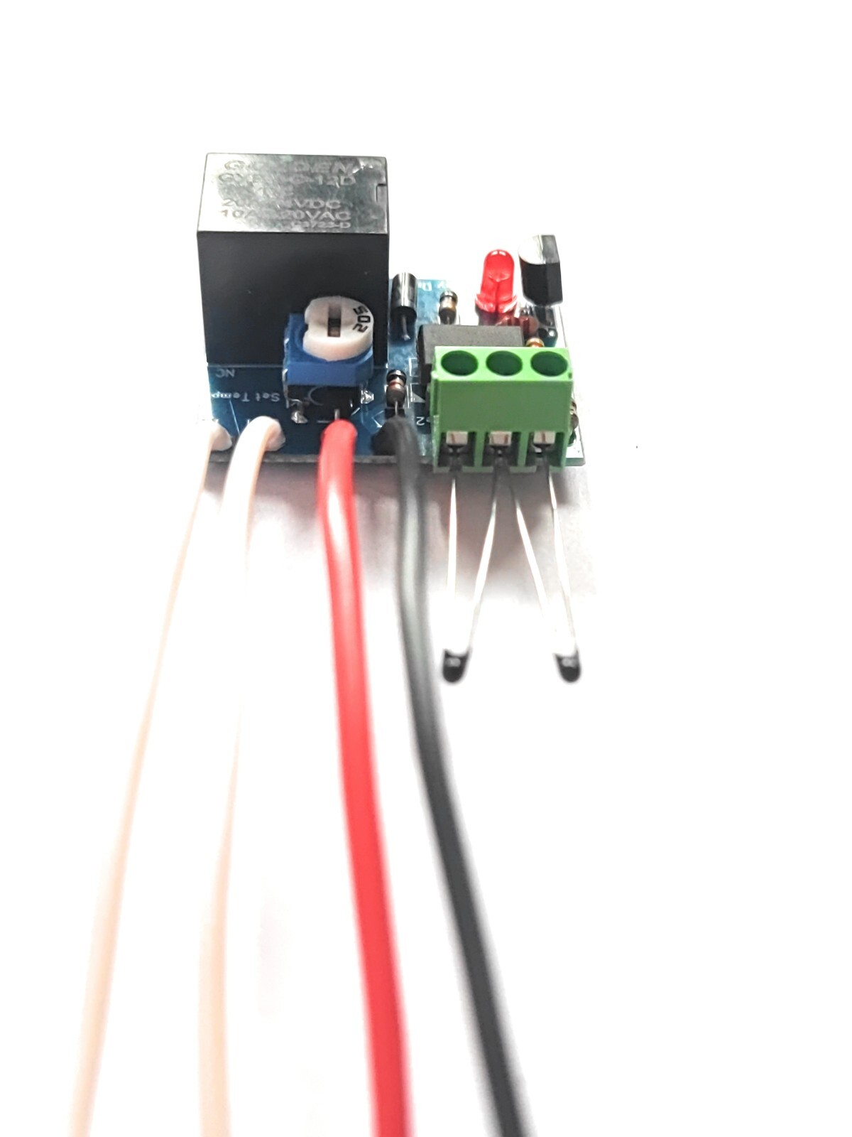 Mini home differential thermostat solar water heating pump controller 12V 10A