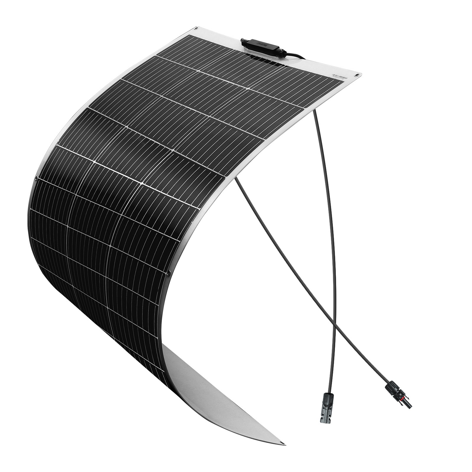 120W Solar Panel Flexible Monocrystalline PV Charging For RV Boats Camping White