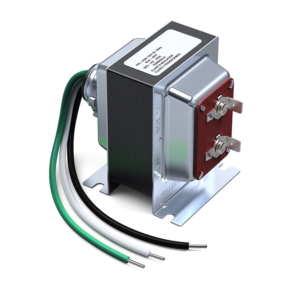 Shielded 16V30VA Transformer for Video Doorbell Power Supply Low Voltage Use