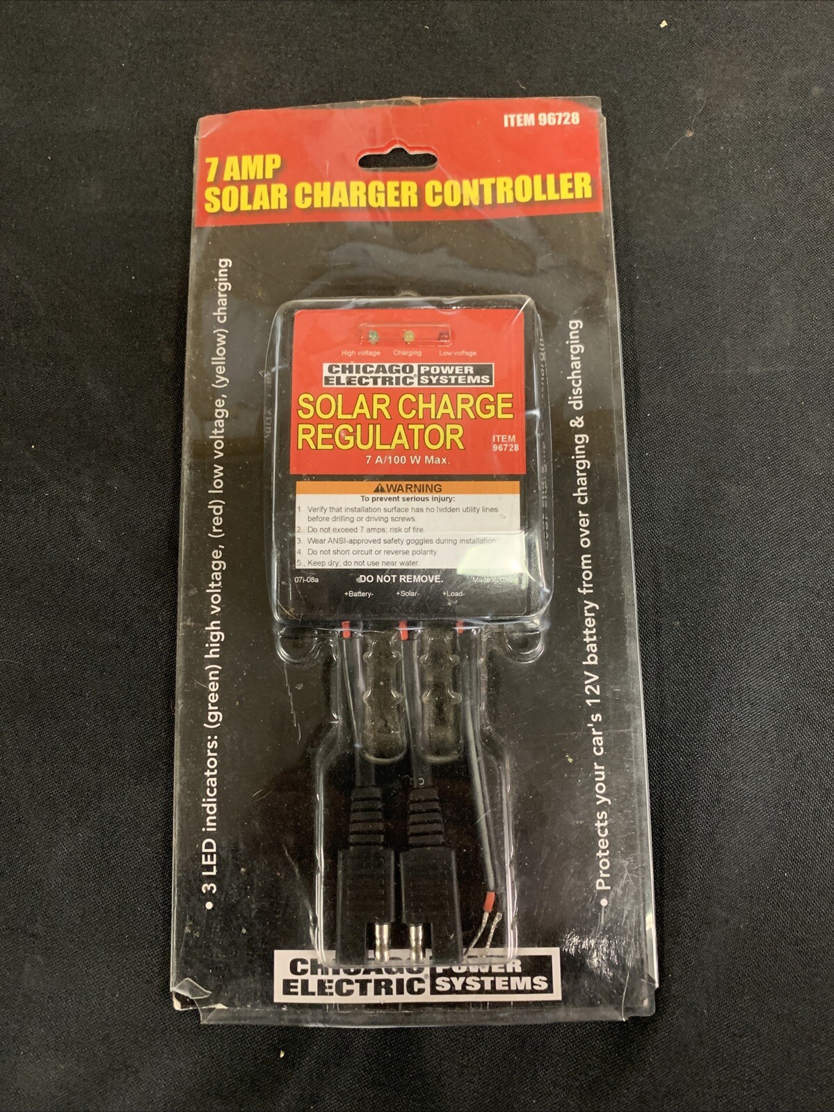 Thunderbolt Magnum 100 watt Solar Charge Regulator NEW
