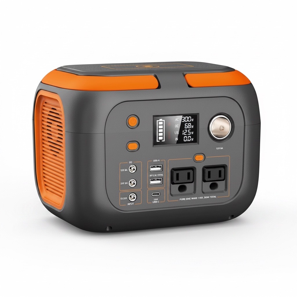 SinKeu 120W Portable Power Station 97.68Wh Solar Generator AC USB DC Camping
