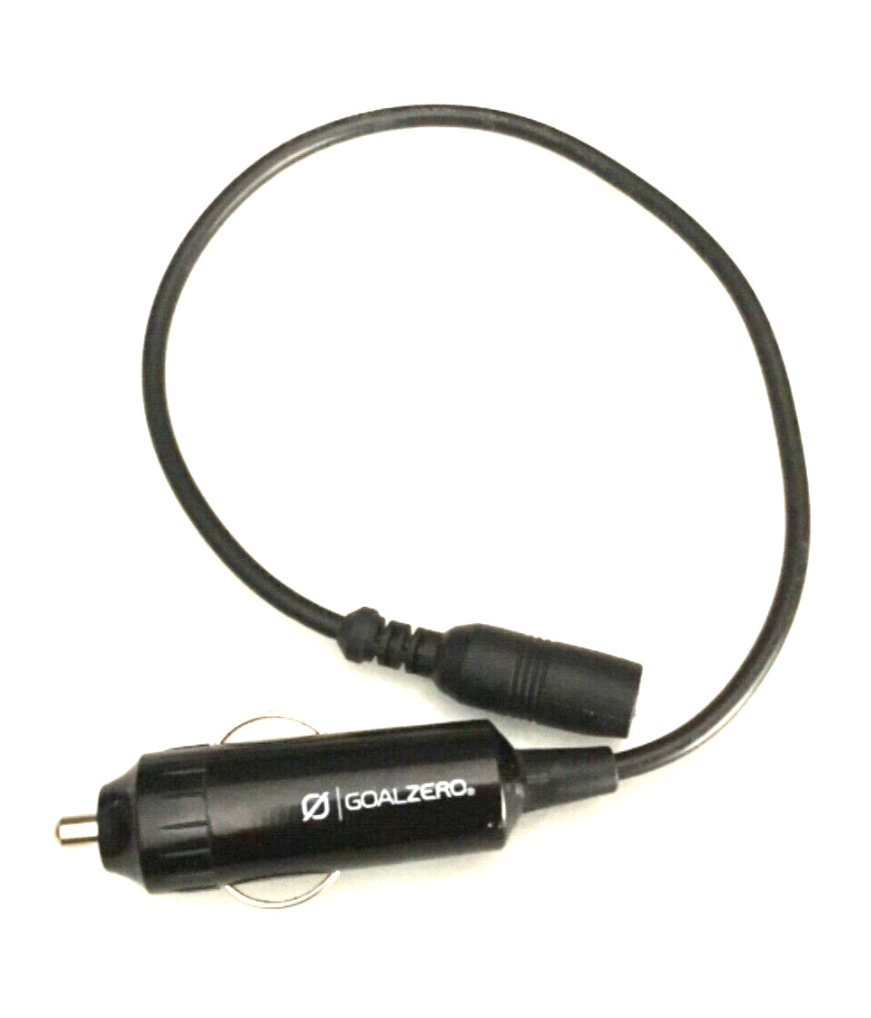 Goal Zero 6mm Output 12V Male Cigarette Adapter # 90811A