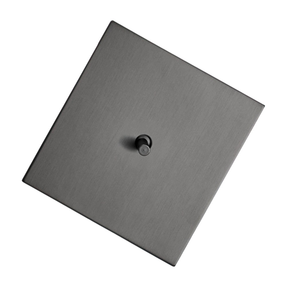 Wall Plate For Home Decor Brass Lever Stainless Steel Material Easy Installation