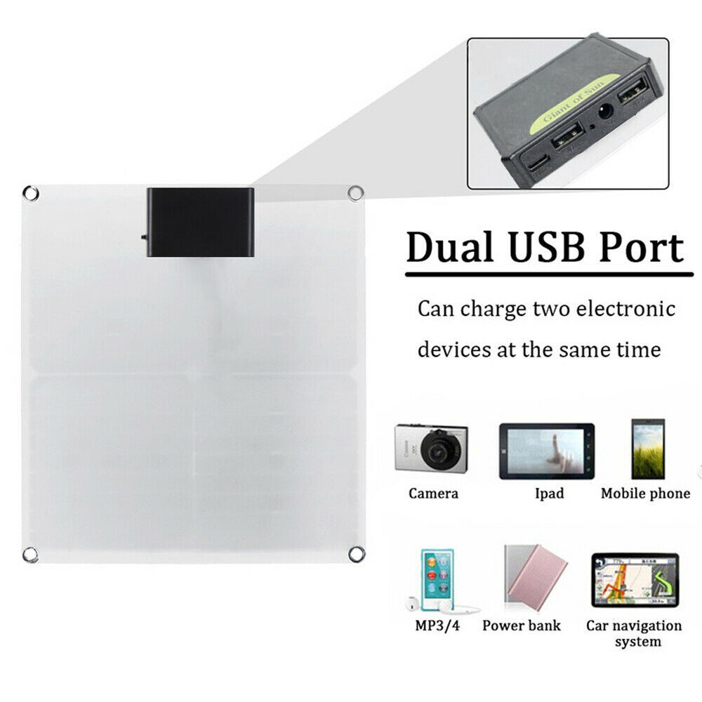 600W Watts Solar Panel Kit 100A 12V Battery Charger with Controller Caravan Boat