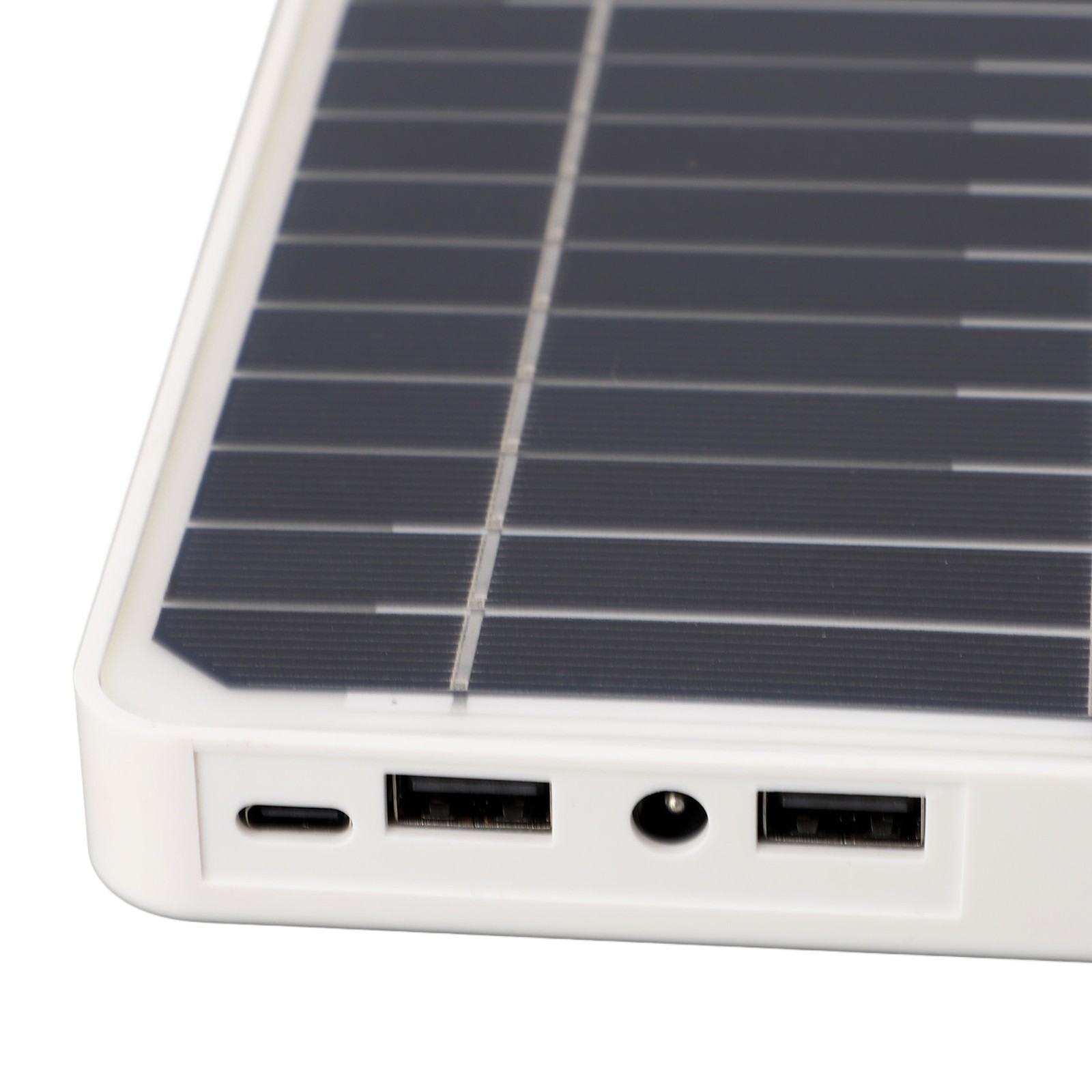 Hot 20W Solar Panel With USB TYPE C DC Port Waterproof 5V 2A Portable Solar