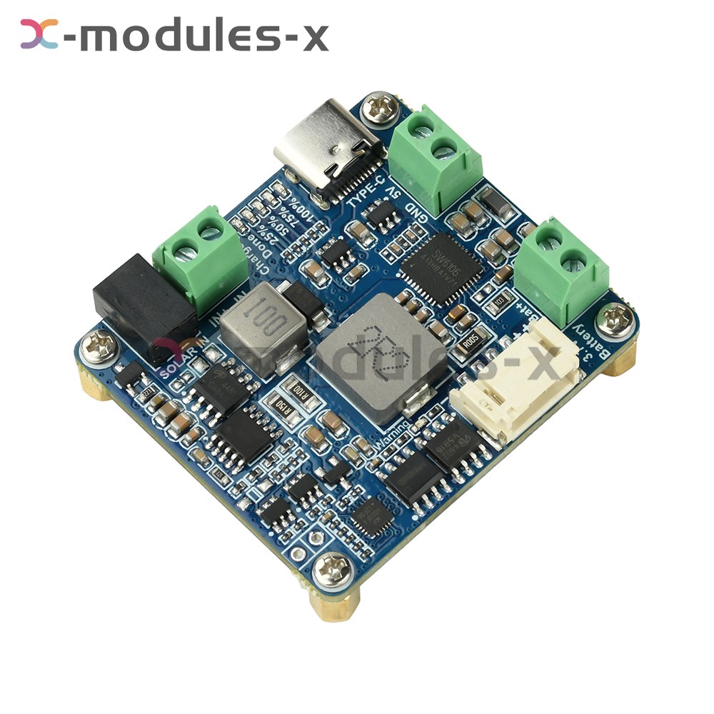 6-24V Solar Panel Power Management Module 5V 3A Supports MPPT, PD QC FCP SFCP