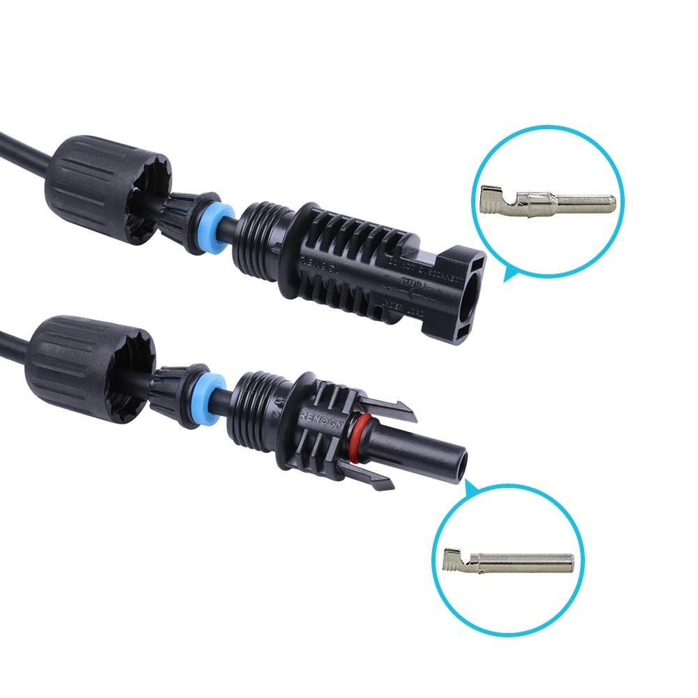 Versatile 20ft Solar Panel Extension Cable – Weatherproof & Customizable Setup