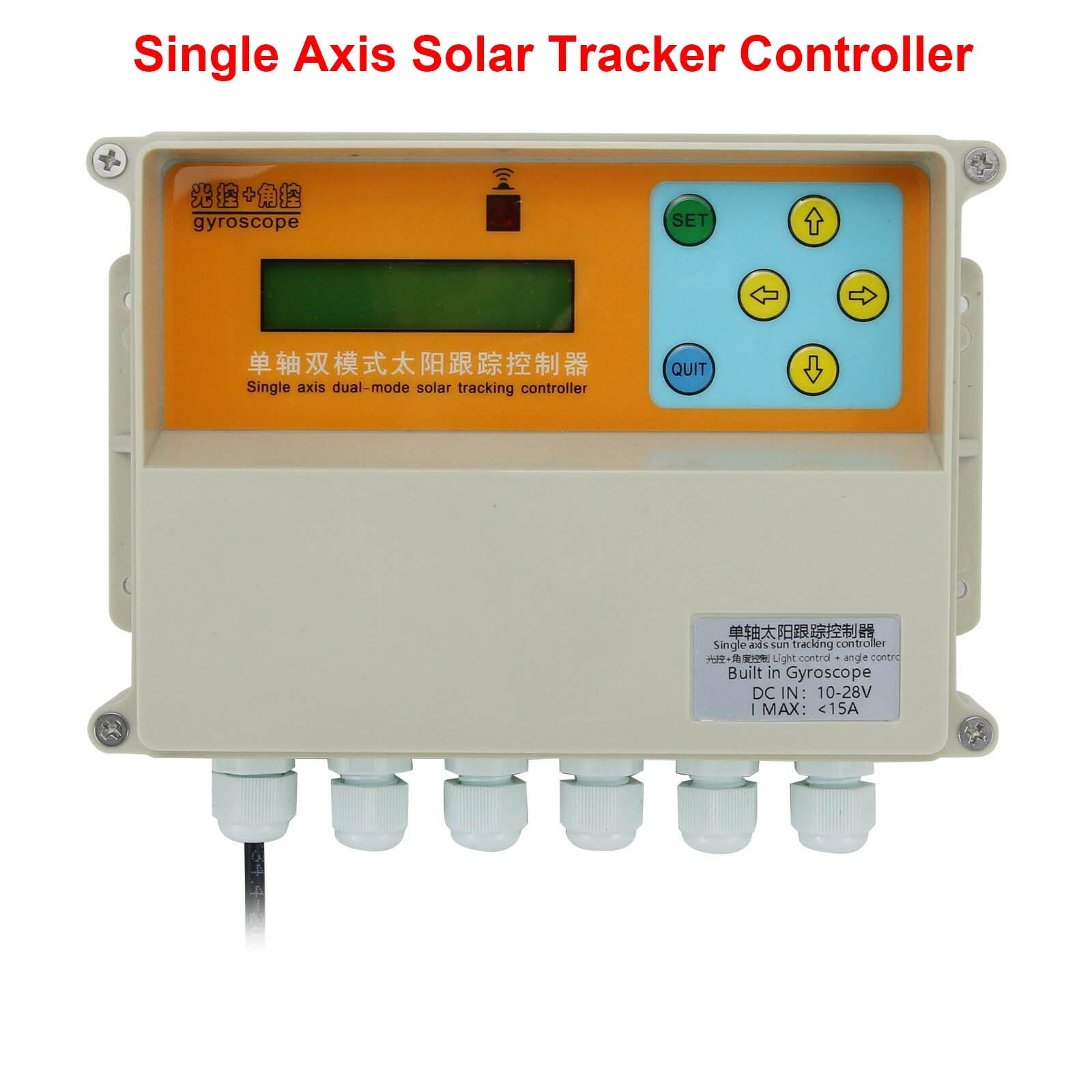 XMYC Dual Axis Solar Tracker Controller / Single Axis Automatic Solar Tracking-