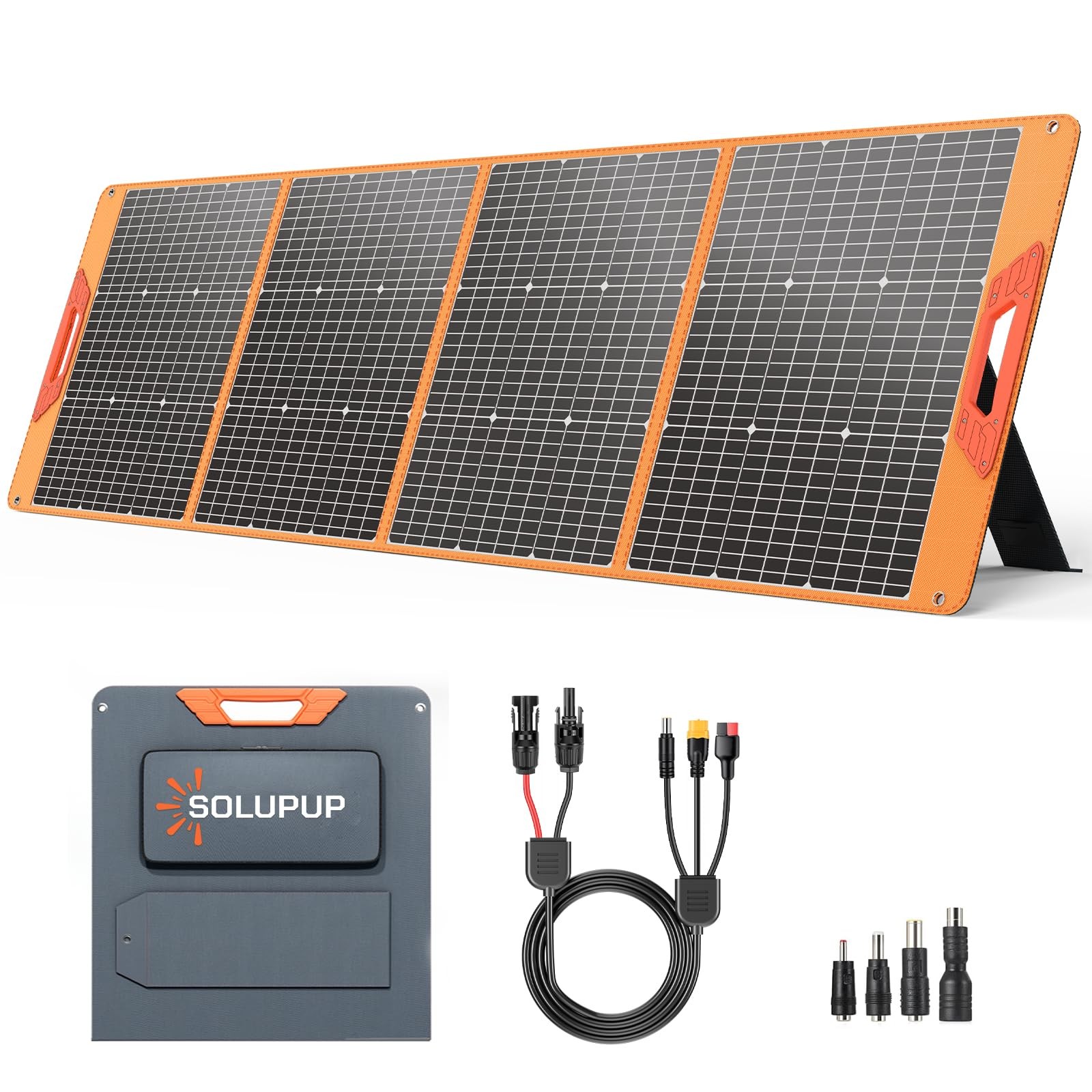 SOLUPUP 200W Portable Solar Panel 24% Efficiency