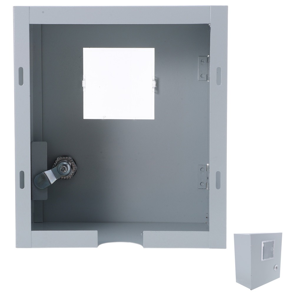 Meter Protection Box Weather Proof Electrical Case Panel Cover Energy