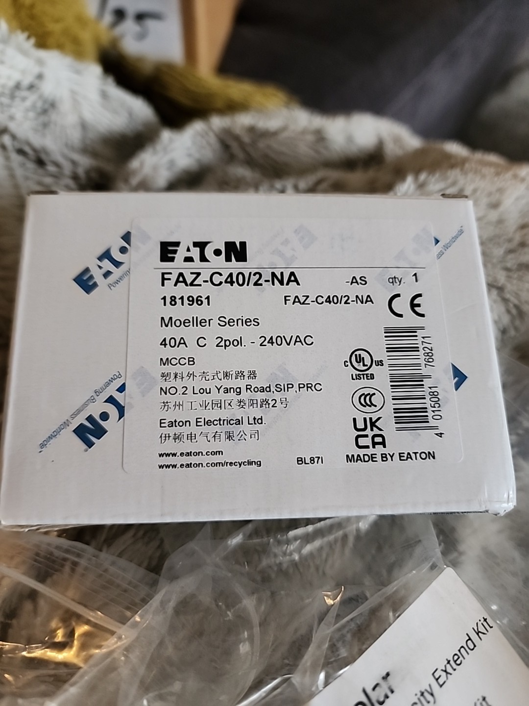 Canadian Solar EATON MOELLER FAZ-C40/2-NA EP Cube Capacity Kit