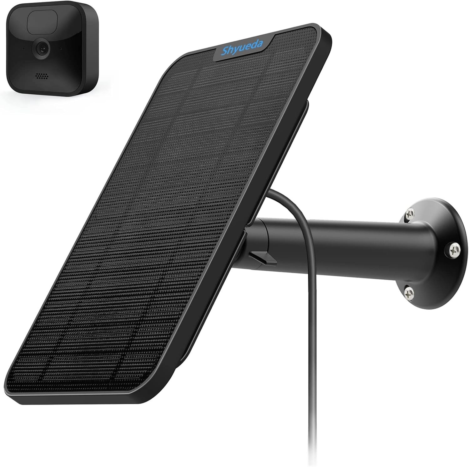 4W Solar Panel Charging Compatible with Blink 3rd Gen/XT/XT2Micro-USB Camera,…