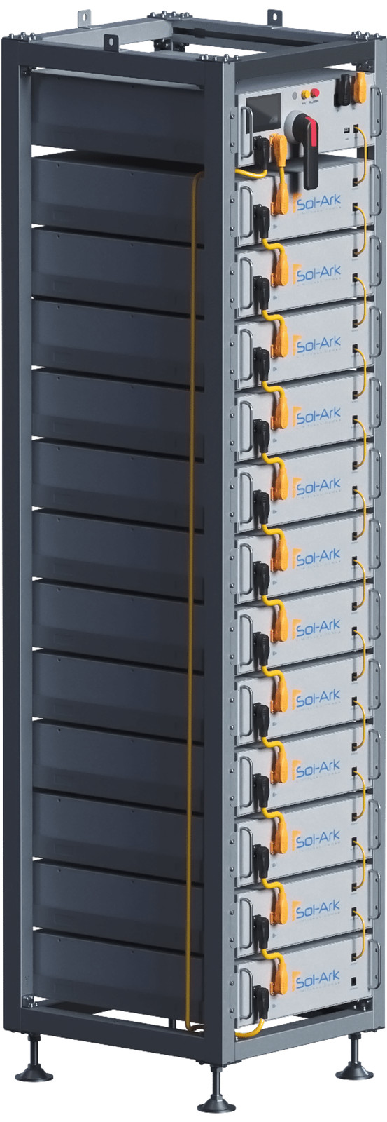 Commercial 240KW Solar Array – 3 Phase 480V Solar Kit + 4x 60K 480V Sol-Ark Inve